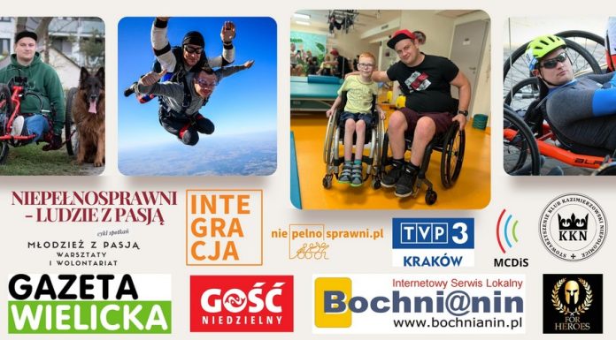 Niepołomice. „Niepełnosprawni – ludzie z pasją”. Spotkanie z Bartłomiejem Krawczykiem