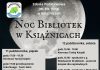W weekend Noc Bibliotek w Książnicach. Co w programie?