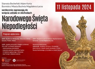 Narodowe Święto Niepodległości. Uroczystości w Bochni – PROGRAM