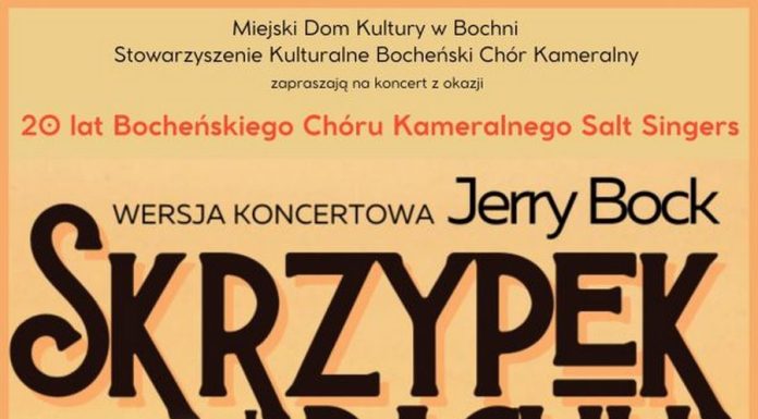 Bochnia. W sobotę „Skrzypek na Dachu” na 20-lecie chóru Salt Singers!