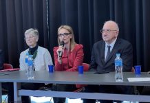 Burmistrz Magdalena Łacna na konferencji „Głos Seniora” mówiła o polityce senioralnej w Bochni