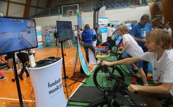 „WF jest super!” Monika Pyrek poprowadziła alternatywne zajęcia sportowe w Niepołomicach – ZDJĘCIA