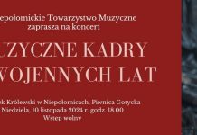 Niepołomice. Zaproszenie na koncert “Muzyczne kadry z wojennych lat”