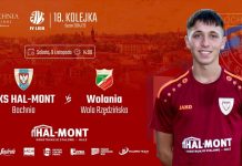 Sobota. BKS zagra z Wolanią Wola Rzędzińśka