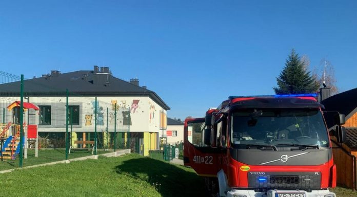 Gmina Dębno. Ewakuacja dzieci z przedszkola ze względu na uszkodzony gazociąg