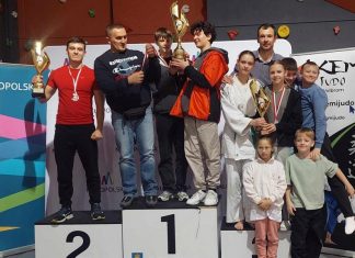 Judo. 1. miejsce MOSiR-u w Turnieju Niepodległości i Wolbromskiej Lidze Judo