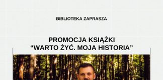 Biblioteka. We wtorek promocja książki „Warto żyć. Moja historia” Łukasza Nowaka
