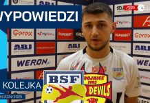 Arkadiusz Budzyn: „Chciałem podziękować tak licznej publiczności na meczu” – WIDEO