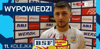 Arkadiusz Budzyn: „Chciałem podziękować tak licznej publiczności na meczu” – WIDEO