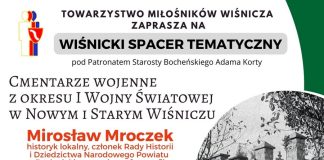 W niedzielę Wiśnicki Spacer Tematyczny. O cmentarzach wojennych opowie Mirosław Mroczek