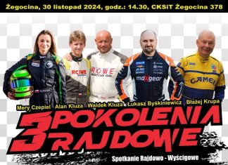 Żegocina. W sobotę motoryzacyjne spotkanie „3 Pokolenia Rajdowe”