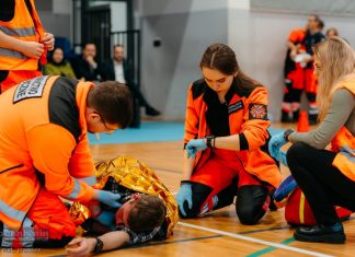 Finał projektu „First Responders” w Bochni. Młodzi ratownicy na medal – ZDJĘCIA