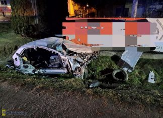 🔴 Gnojnik. Tragiczny wypadek w sylwestrową noc. Zginął 18-latek, 2 nastolatki są ranne