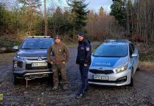 Choinki pod ochroną: policja i strażnicy leśni kontrolują powiat bocheński