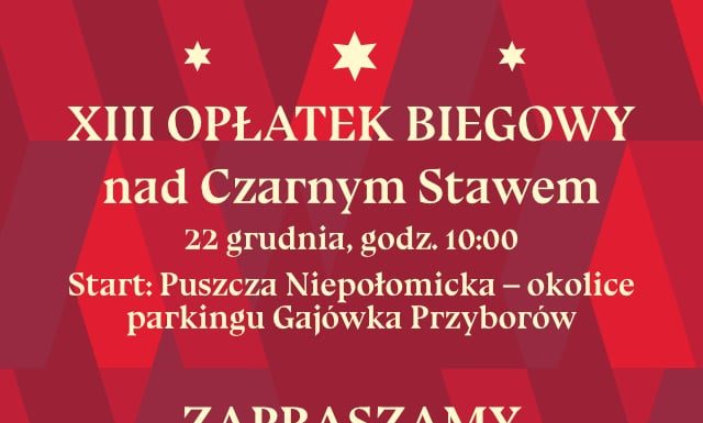 W niedzielę XIII Opłatek Biegowy nad Czarnym Stawem – zaproszenie na świąteczne spotkanie biegaczy