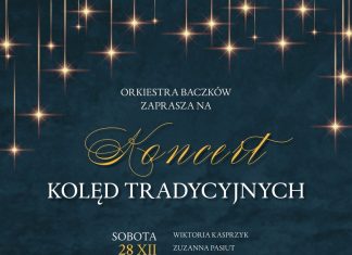 W sobotę Koncert Kolęd Tradycyjnych z Orkiestrą Baczków