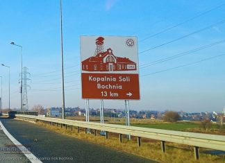Wreszcie! Na autostradzie A4 pojawiły się znaki kierujące do Kopalni Soli w Bochni