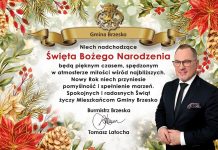 Życzenia dla Czytelników od Burmistrza Brzeska