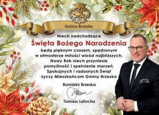 Życzenia dla Czytelników od Burmistrza Brzeska