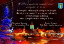 Życzenia dla Czytelników od władz Gminy Lipnica Murowana