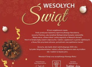 Życzenia dla Czytelników od władz Miasta Bochnia