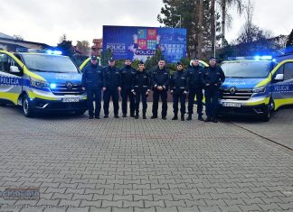 Kolejne dwa nowe radiowozy dla bocheńskiej policji