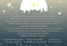 Życzenia dla Czytelników od władz Powiatu Bocheńskiego