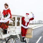 Obwodnica Szczurowej otwarta dla kierowców. Pierwszy przejechał nią… Święty Mikołaj – ZDJĘCIA