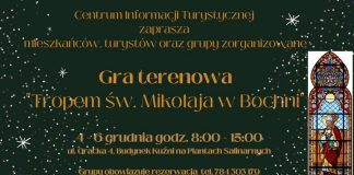 CIT zaprasza na grę terenową „Tropem św. Mikołaja w Bochni”