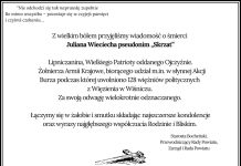 Kondolencje od władz Powiatu Bocheńskiego