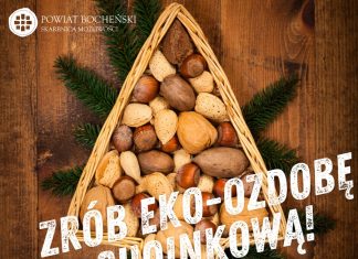 Powiat Bocheński. Konkurs na ekologiczną ozdobę choinkową