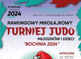 Bochnia. W niedzielę Mikołajkowy Turniej Judo Młodzików i Dzieci