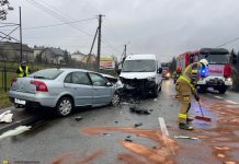 🔴 Wypadek w Łapczycy. Droga DK94 całkowicie zablokowana