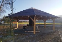 Gmina Trzciana: Tężnia solankowa na ukończeniu