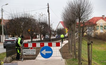 Modernizacja chodnika przy ulicy 3 Maja w Niepołomicach na finiszu