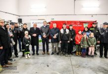 W remizie OSP Ispina przekazano nowoczesną pompę wysokowydajną