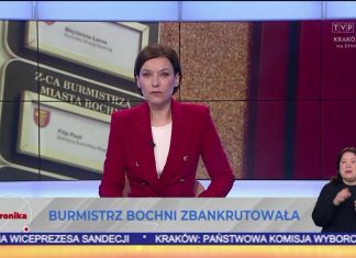 TVP Kraków: „Burmistrz Bochni zbankrutowała”