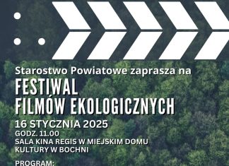 Rusza Festiwal Filmów Ekologicznych w Powiecie Bocheńskim