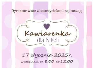 Bochnia. W piątek charytatywna „Kawiarenka dla Nikoli”