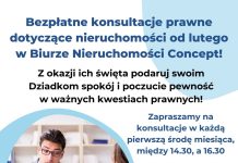 🔸 Zapraszamy na bezpłatne konsultacje prawne dotyczące nieruchomości w Biurze Nieruchomości Concept!