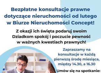 🔸 Zapraszamy na bezpłatne konsultacje prawne dotyczące nieruchomości w Biurze Nieruchomości Concept!