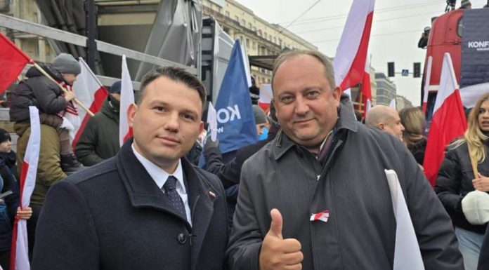 Radosław Macoń szefem sztabu wyborczego Sławomira Mentzena w okręgu 15