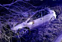 Groźnie wyglądająca kolizja w Cikowicach