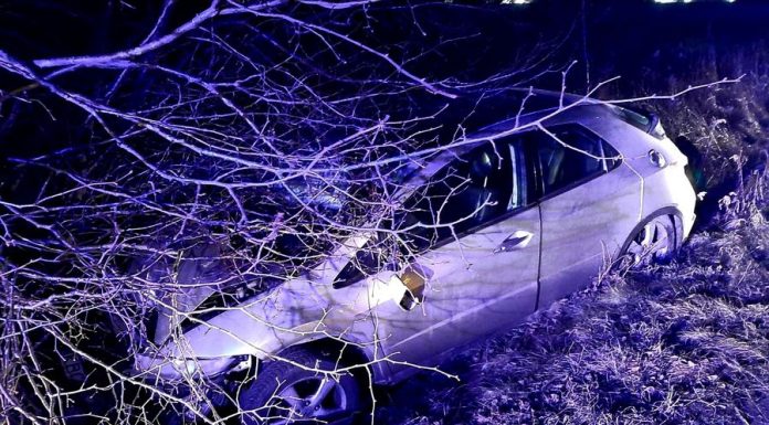 Groźnie wyglądająca kolizja w Cikowicach