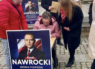 Wybory prezydenckie. PiS zbiera podpisy dla Karola Nawrockiego i prosi o wsparcie finansowe