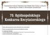 Ruszyły zgłoszenia na 70. Ogólnopolski Konkurs Recytatorski