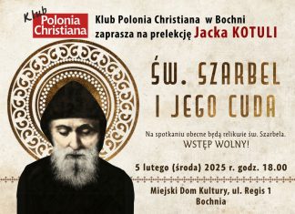 Spotkanie z cudami św. Szarbela w Bochni