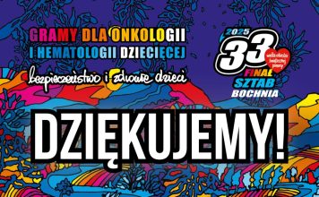 WOŚP. Podziękowania od sztabu Bochnia – na tę chwilę mają już ponad 196 tys. złotych!