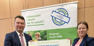 Szkoła Podstawowa nr 1 im. Tadeusza Kościuszki z Niepołomic została beneficjentem programu Grant 5000