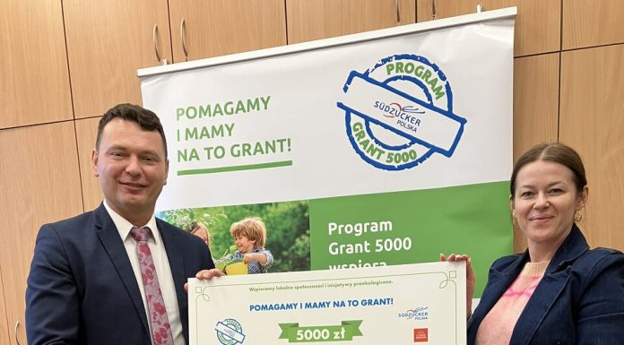 Szkoła Podstawowa nr 1 im. Tadeusza Kościuszki z Niepołomic została beneficjentem programu Grant 5000